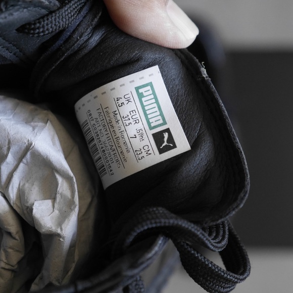 FENTY x Puma black patent leather point toe platform creepers - Picture 8 of 9